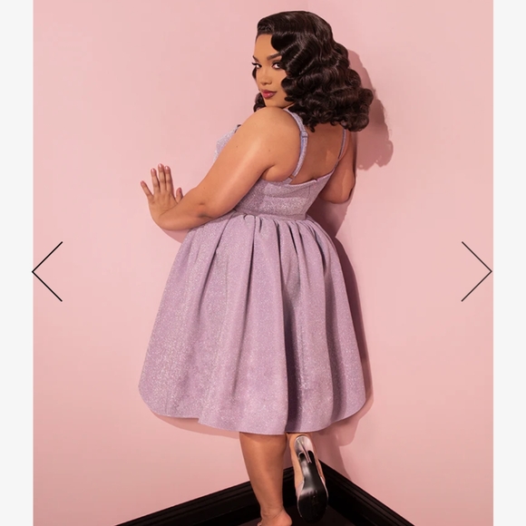 Micheline Pitt Lurex Dress - Picture 3 of 5